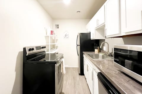 Remodeled kitchens with new appliances