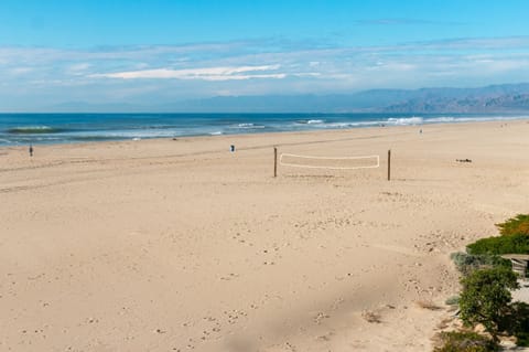 On the beach