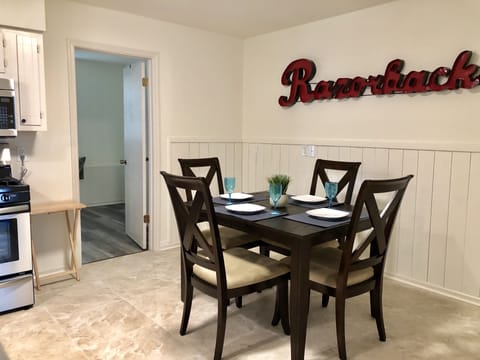 dining area in kitchen