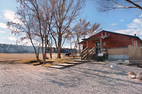 Driveway, home and a horse named Crank