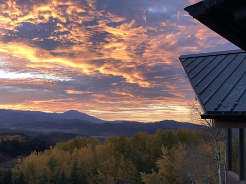 Views from our dining deck off the kitchen.