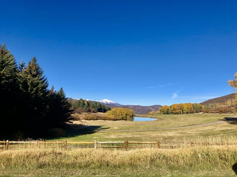 Steps our your door!