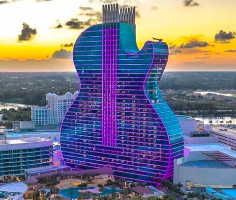 Hard Rock Hotel & Casino; Less than 10 minutes drive.