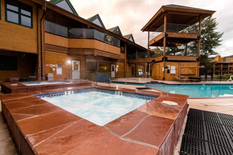 Indoor pool, outdoor pool