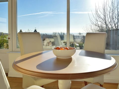 Charming dining area | Sweet Pea Cottage, Pwll, near Llanelli