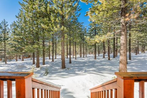 Trails & Secluded Wood Views From Lower Back Deck Off Bonus Game Room
