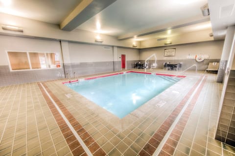 Fancy a swim? Take a dip in the indoor pool