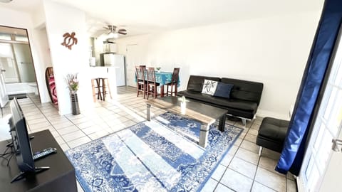 Seating area in the living room