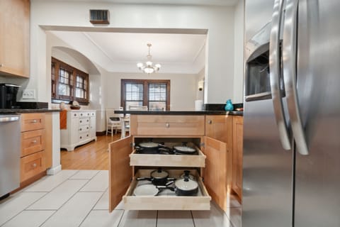 Plenty of cookware to whip up any recipe.