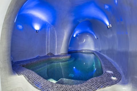 Indoor pool, a heated pool