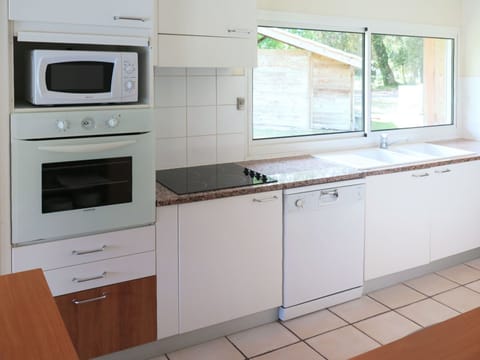 Microwave, oven, dishwasher, freezer