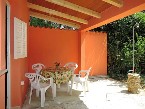 Furniture, Property, Table, Plant, Building, Chair, Shade, Wood, Interior Design, Orange