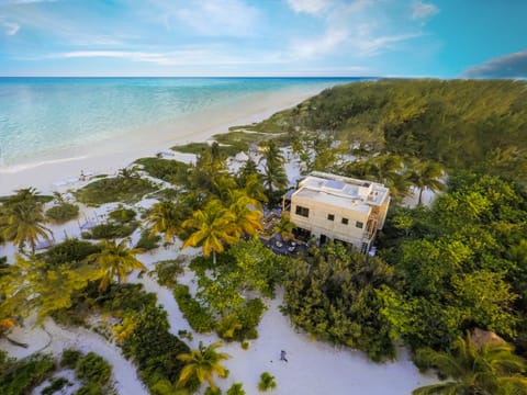 Beach nearby, sun loungers