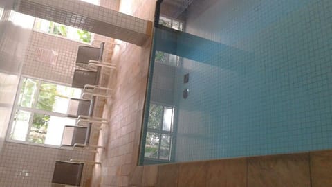 Indoor pool, outdoor pool