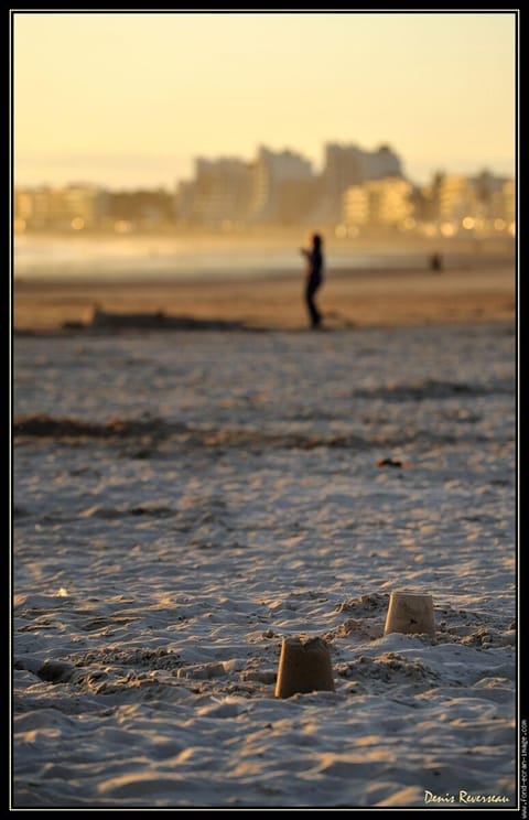 On the beach