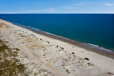 On the beach