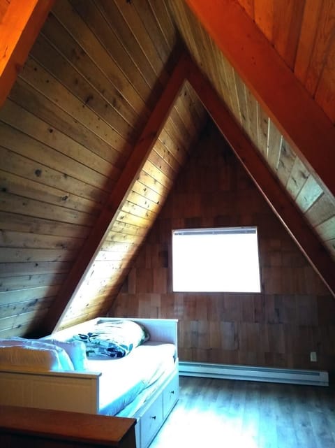 2nd bedroom with daybed that will be pulled out and made as a king bed. 