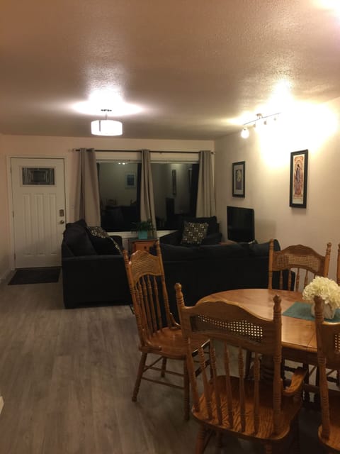 View of Living Room and Dining table