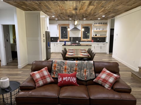 Main Floor looking from front of the house to the back