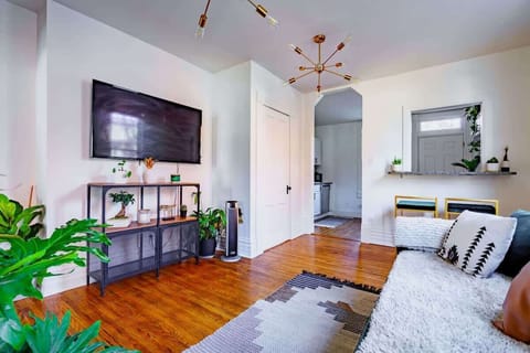 65 inch HDTV with Amazon Prime Video, Disney+, Fire TV, Hulu, Netflix, Roku