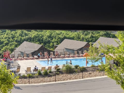 Indoor pool, outdoor pool