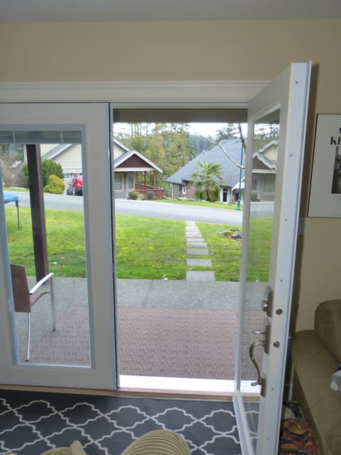 Entrance/Exit Door and Footpath