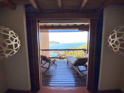 Master bedroom private patio