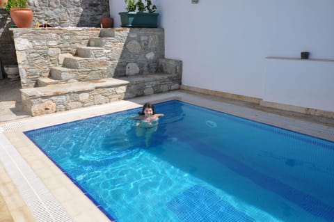 Ionia House private pool