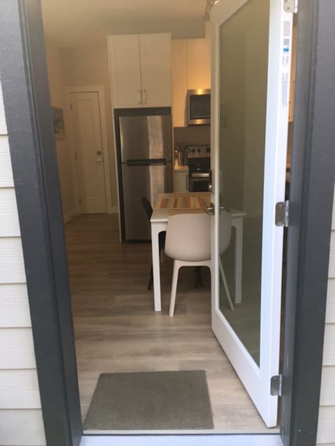 Front Door opening into Dining Area