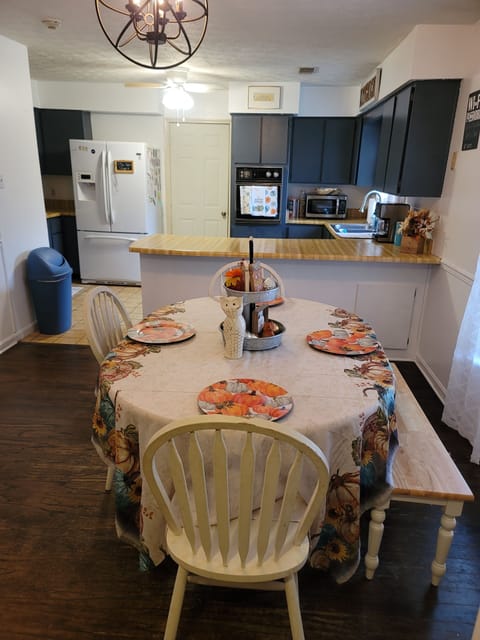 Dining Room and Kitchen