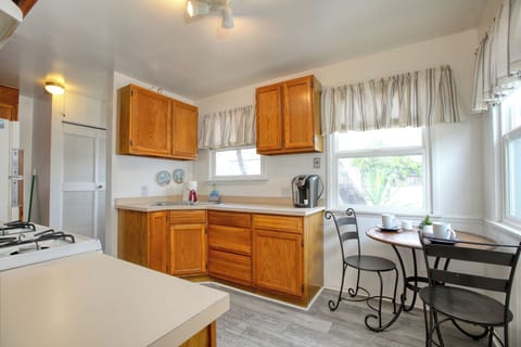 Kitchen from Living Room Entryway