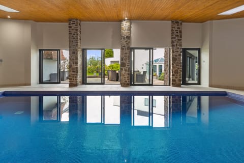 Indoor pool, a heated pool