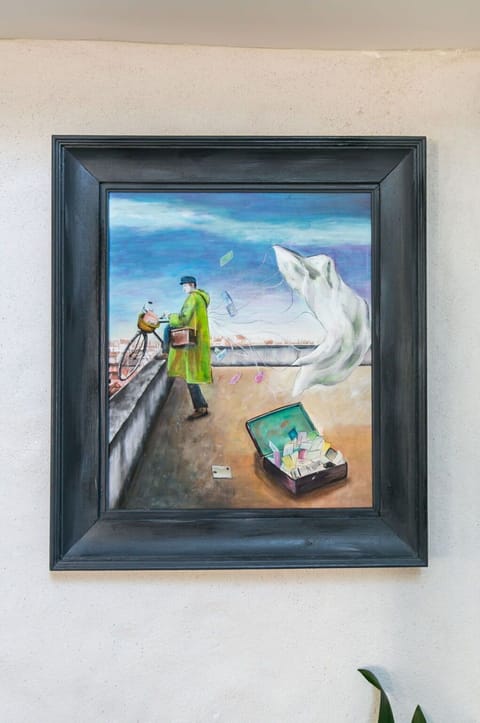 Picture Frame, Art, Paint, Plant, Painting, Rectangle, Sky, Illustration, Visual Arts