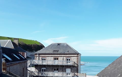 Vue sur la mer depuis la chambre océan