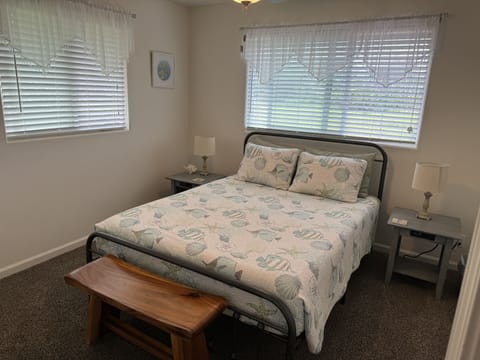 In-room safe, iron/ironing board, travel crib, free WiFi