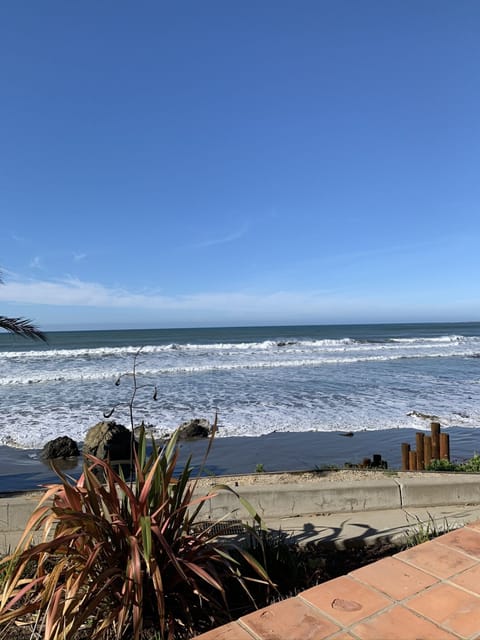 Beach Front with beach access