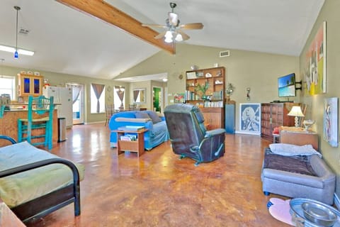 View from the front door