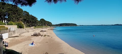 On the beach