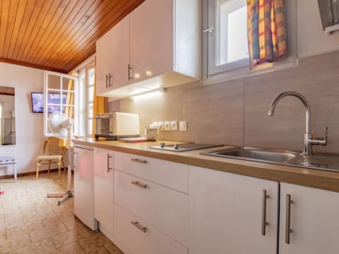 Cabinetry, Kitchen Sink, Property, Sink, Furniture, Countertop, Building, Wood, Tap, Window