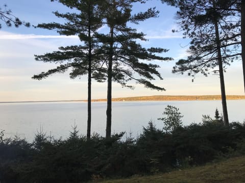 The ten mile view across Burt Lake from the high banks is one you won’t forget!
