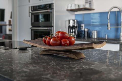 "Kitchen was well-stocked and home decor was stylish + comfy." - Amina