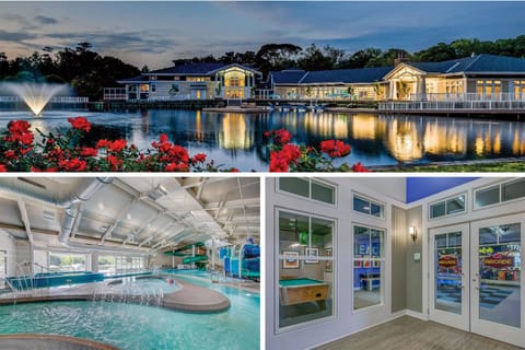 Indoor pool, outdoor pool