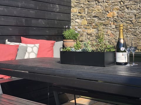 Outside seating and dining for those lazy summer nights