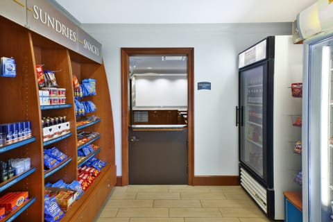 Purchase a snack from the on-site pantry.