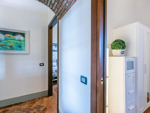 Azure, Wood, Interior Design, Door, Floor, Building, Paint, Picture Frame, Flooring