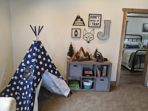 Loft area for the kids