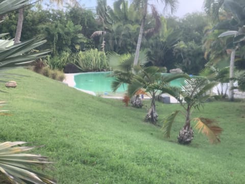 Outdoor pool, an infinity pool