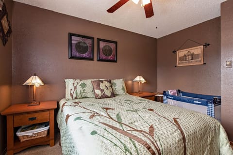 Bedroom 3 and portable crib