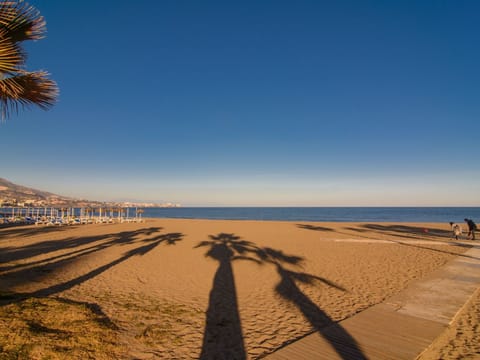 On the beach