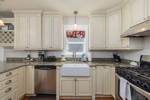 Large kitchen with updated appliances